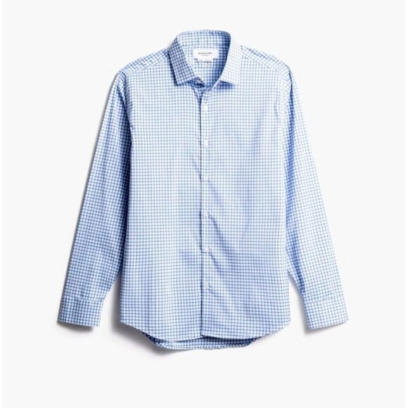 Ministry of Supply Men 2XL Slim Aero Dress Shirt Long Sleeve Stretch Button Down - Picture 3 of 6